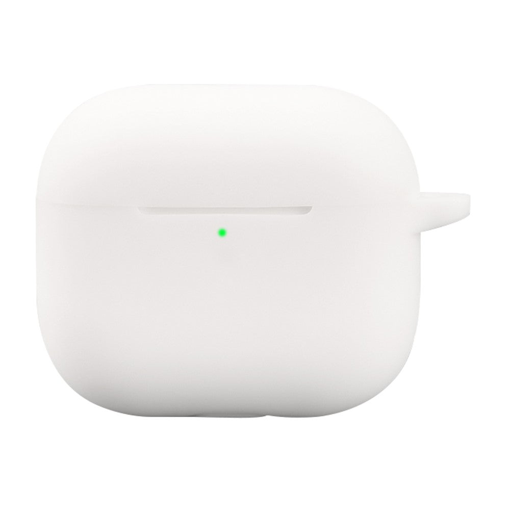 Compatible With  AirPods 5 / 4 Case Bluetooth-compatible Earphone Silicone Case Earbud Protective Cover - White