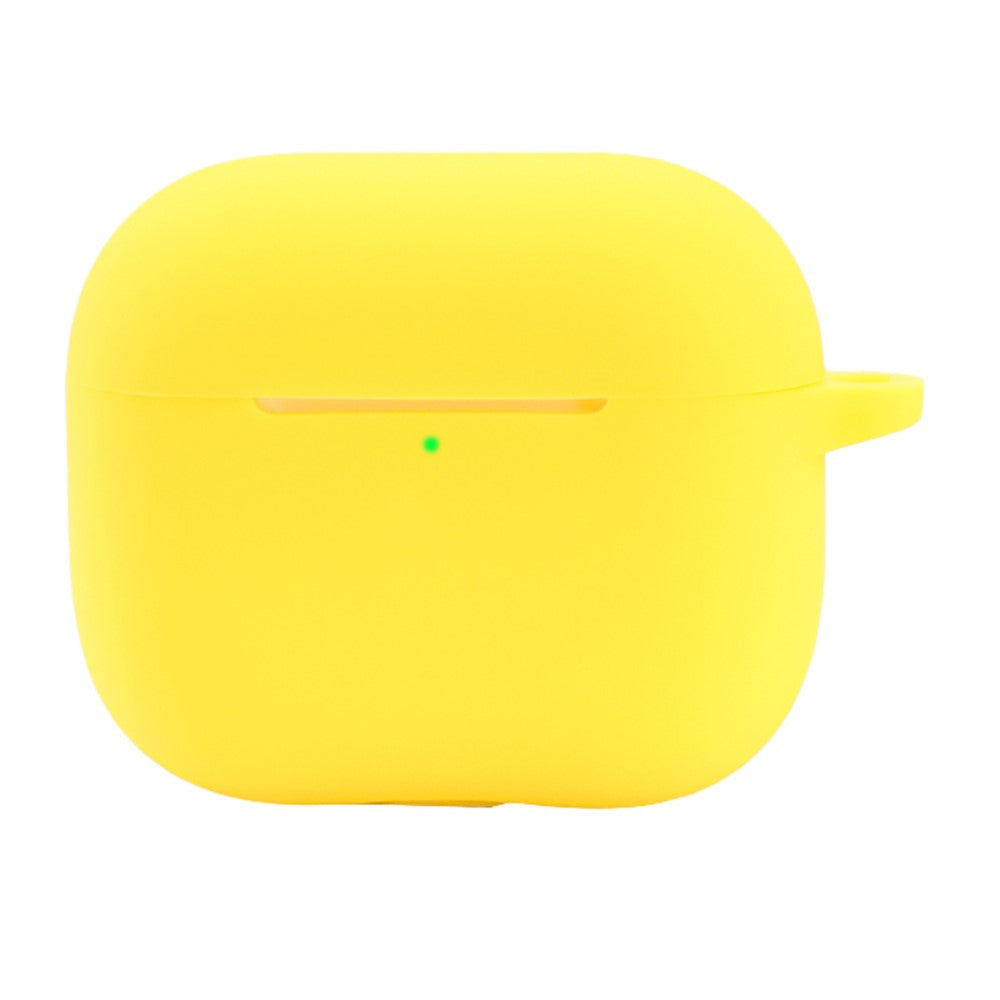 Compatible With  AirPods 5 / 4 Case Bluetooth-compatible Earphone Silicone Case Earbud Protective Cover - Yellow