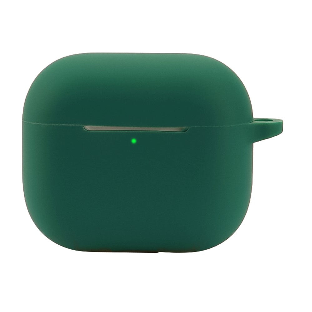 Compatible With  AirPods 5 / 4 Case Bluetooth-compatible Earphone Silicone Case Earbud Protective Cover - Blackish Green
