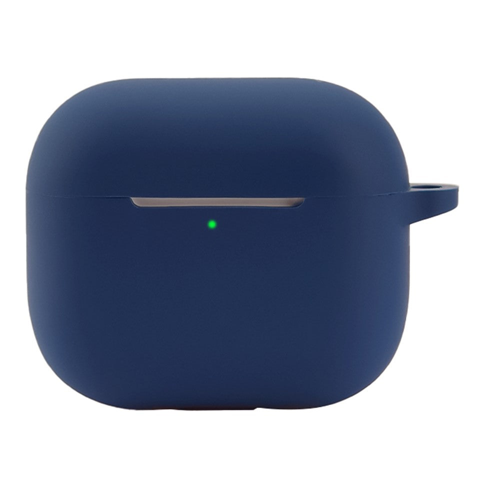 Compatible With  AirPods 5 / 4 Case Bluetooth-compatible Earphone Silicone Case Earbud Protective Cover - Dark Blue