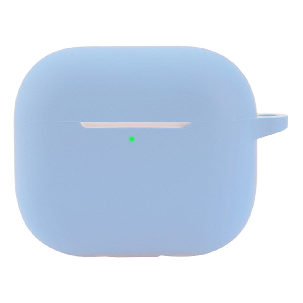 Compatible With  AirPods 5 / 4 Case Bluetooth-compatible Earphone Silicone Case Earbud Protective Cover - Sky Blue