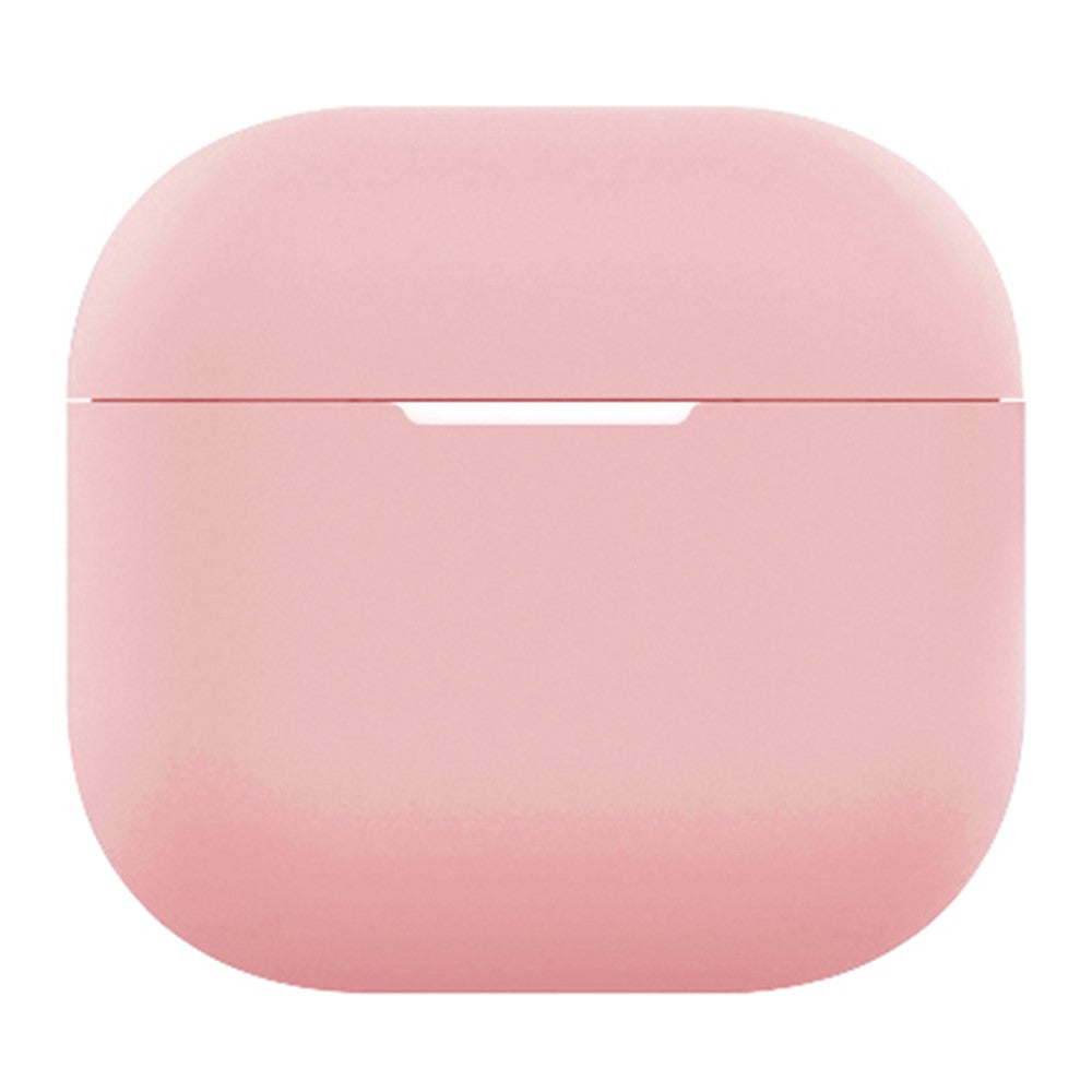 Compatible With  AirPods 5 / 4 Silicone Case Bluetooth-Compatible Earphone Anti-Scratch Protective Cover - Pink