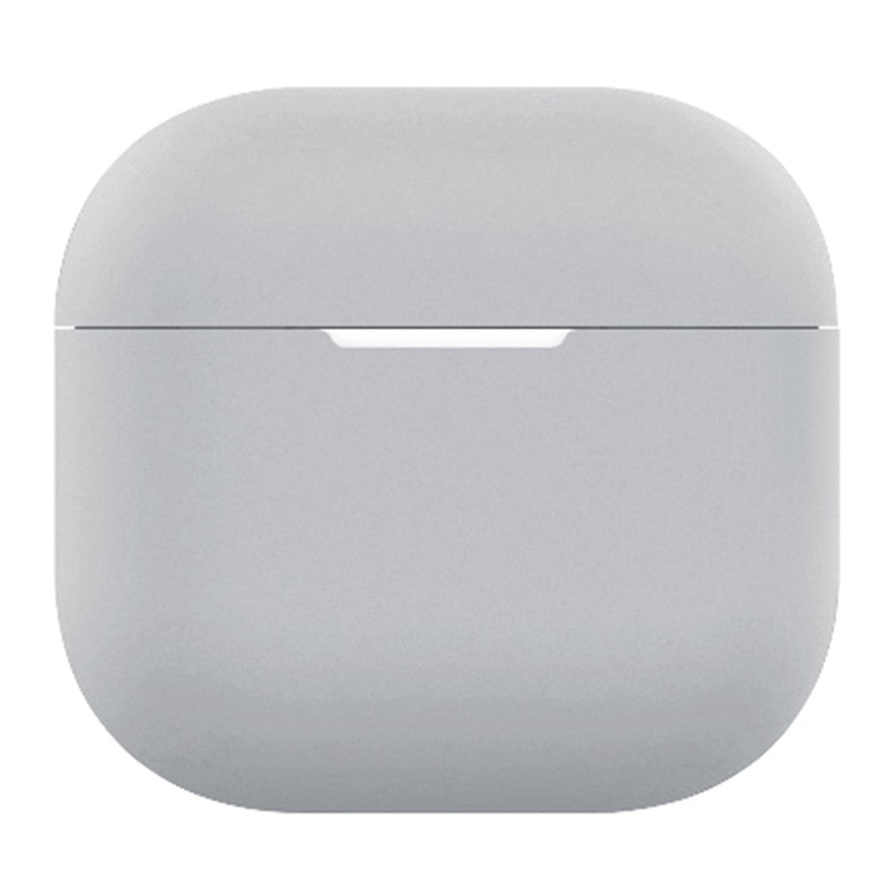 Compatible With  AirPods 5 / 4 Silicone Case Bluetooth-Compatible Earphone Anti-Scratch Protective Cover - Light Grey