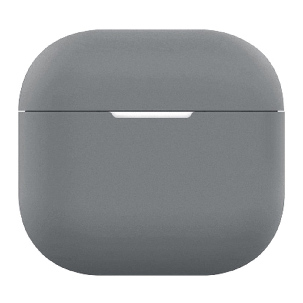 Compatible With  AirPods 5 / 4 Silicone Case Bluetooth-Compatible Earphone Anti-Scratch Protective Cover - Grey