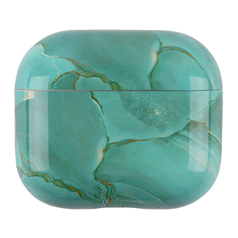 Compatible With  AirPods 5 / 4 Protective Case Marble Pattern Anti-Drop Hard PC Earphone Charging Box Cover - S07