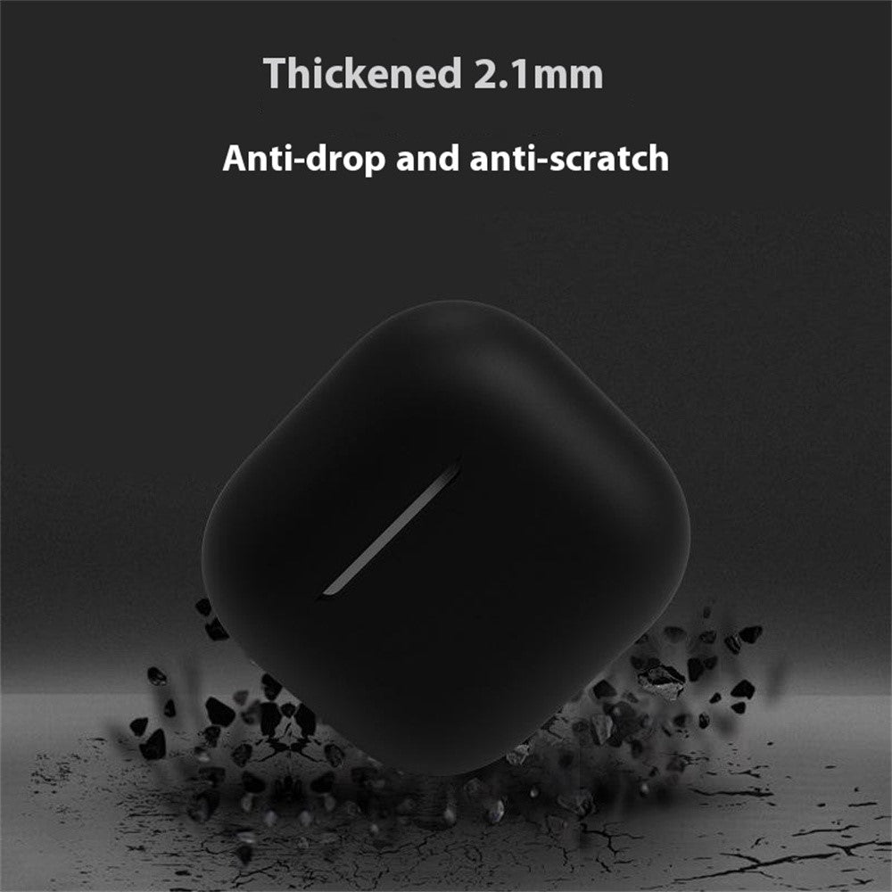 Compatible With  AirPods 5 / 4 Earphones 5 in 1 Protective Case + Anti Lost Rope + Storage Case + Brush + Watch Band Earbud Holder - Matcha Green