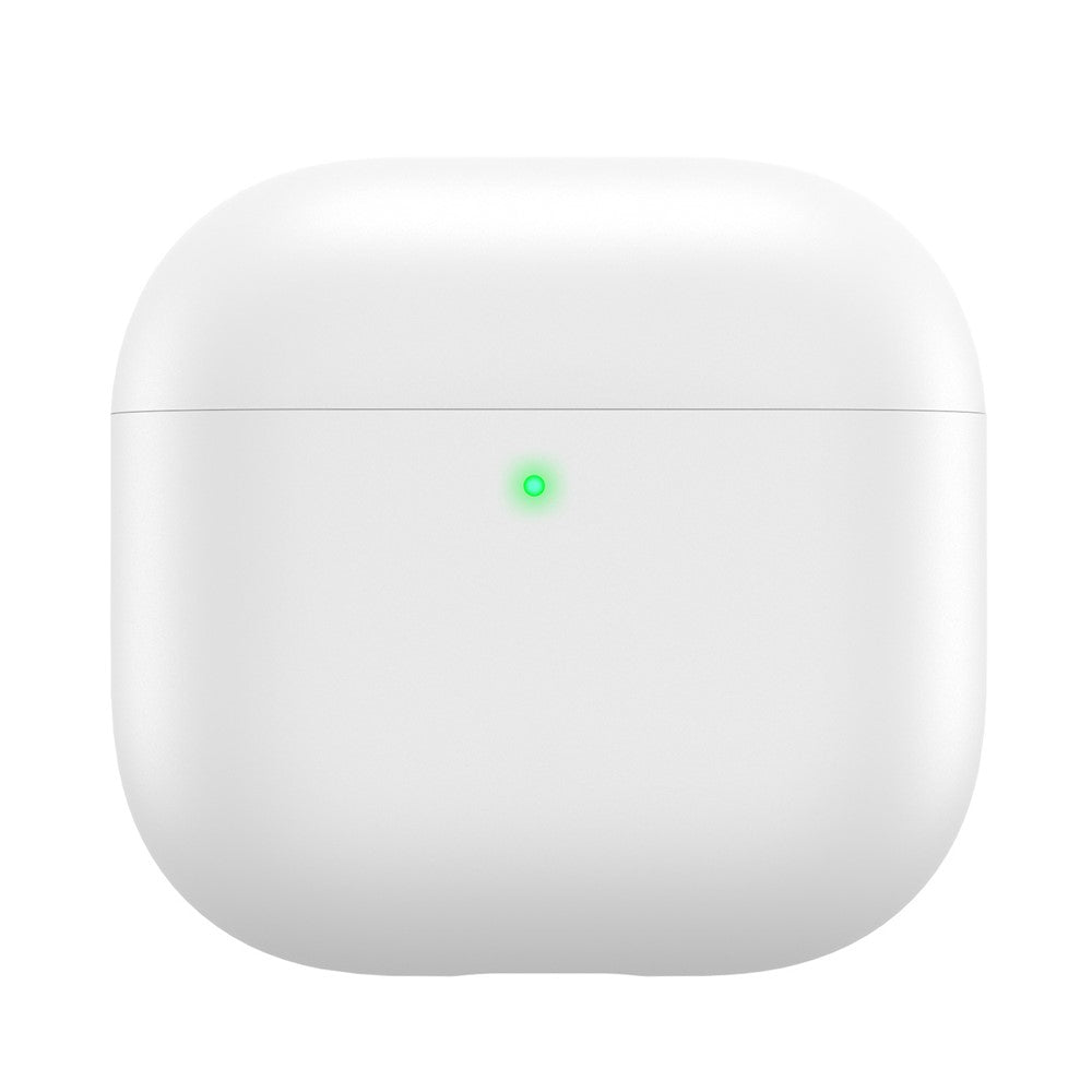 AHASTYLE WG172 Compatible With  AirPods 5 / 4 Silicone Case Earphone Anti-drop Protective Cover - White