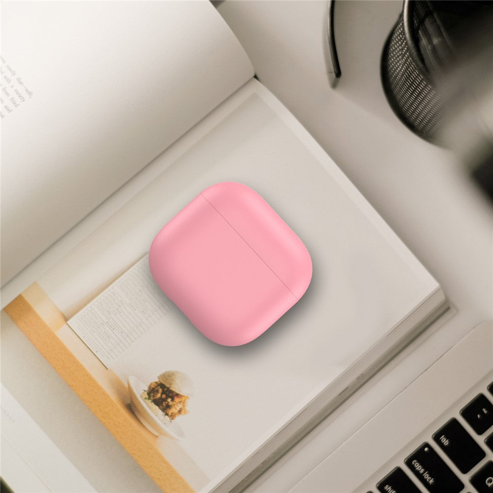 AHASTYLE WG172 Compatible With  AirPods 5 / 4 Silicone Case Earphone Anti-drop Protective Cover - Pink