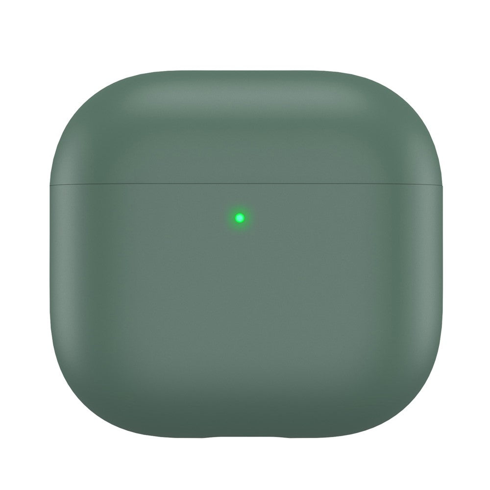 AHASTYLE WG172 Compatible With  AirPods 5 / 4 Silicone Case Earphone Anti-drop Protective Cover - Green