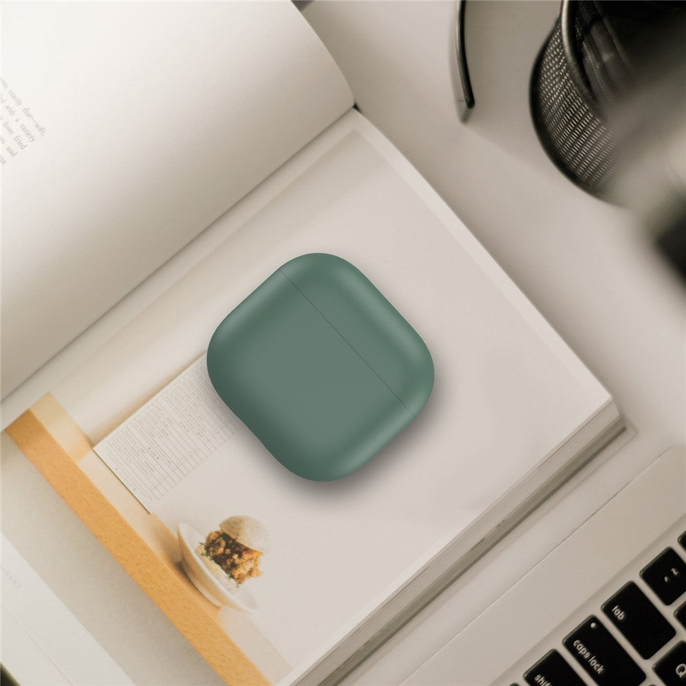 AHASTYLE WG172 Compatible With  AirPods 5 / 4 Silicone Case Earphone Anti-drop Protective Cover - Green
