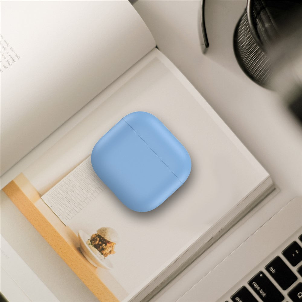 AHASTYLE WG172 Compatible With  AirPods 5 / 4 Silicone Case Earphone Anti-drop Protective Cover - Sky Blue
