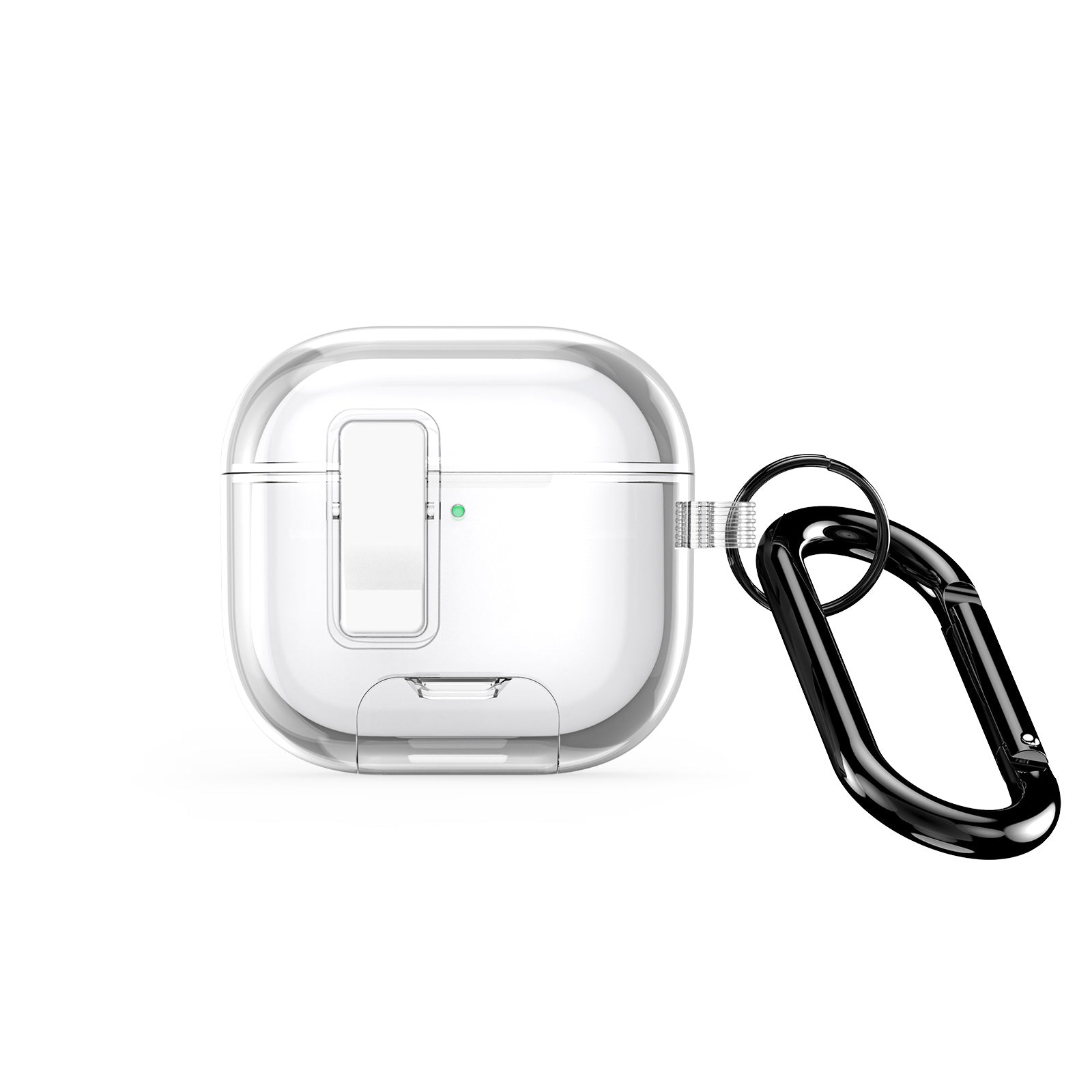 DUX DUCIS Compatible With  AirPods 5 / 4 Earphone Case  PECR Series PC+TPU Cover with Phone Holder and Hook - Transparent