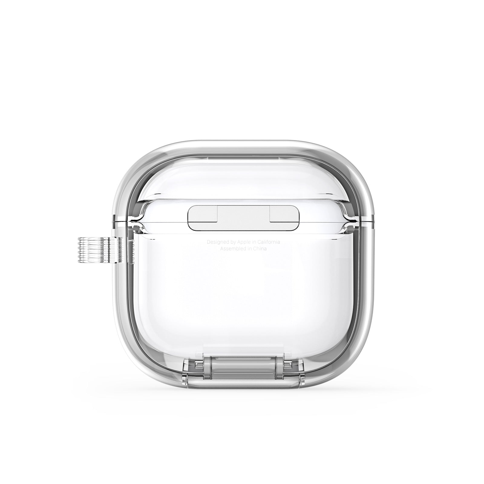 DUX DUCIS Compatible With  AirPods 5 / 4 Earphone Case  PECR Series PC+TPU Cover with Phone Holder and Hook - Transparent