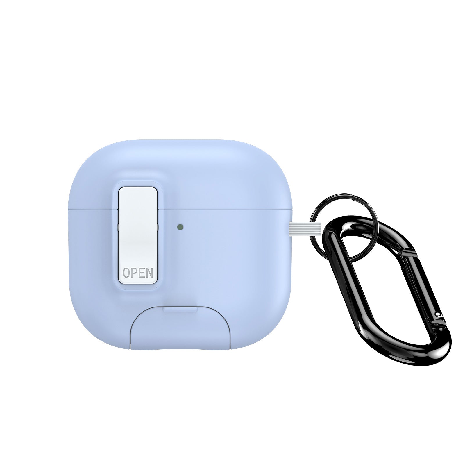 DUX DUCIS Compatible With  AirPods 5 / 4 Earphone Case  PECQ Series Multi-Angle Stand PC+TPU Cover with Hook - Blue White