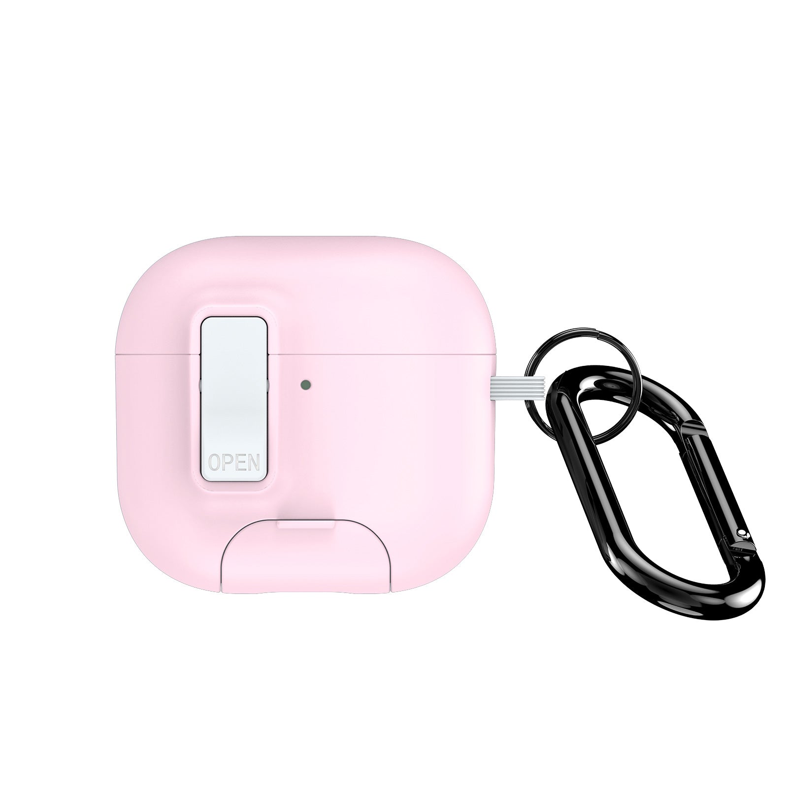 DUX DUCIS Compatible With  AirPods 5 / 4 Earphone Case  PECQ Series Multi-Angle Stand PC+TPU Cover with Hook - Pink White