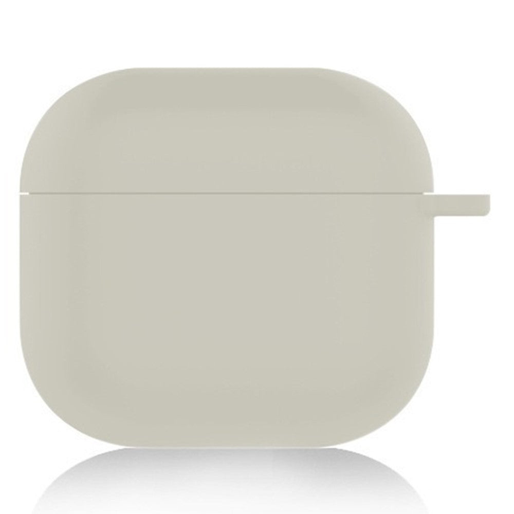 Compatible With  AirPods 5 / 4 Silicone Case Ultra Thin 1.5mm Earphone Protective Cover with Carabiner - Starlight