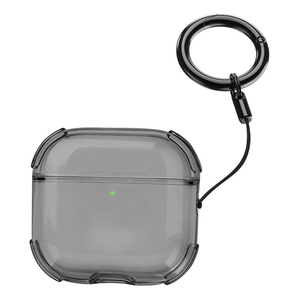 Bulk Purchasing Compatible With  AirPods 5 / 4 Case Ultra Thin Matte TPU Earbuds Protective Cover with Strap Ring - Grey