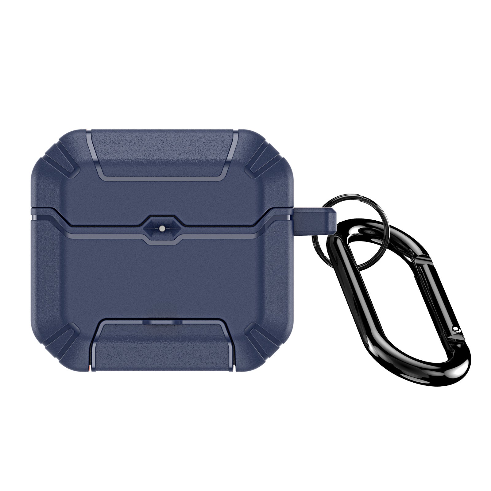 DUX DUCIS Compatible With  AirPods 5 / 4 Earphone Case  PECS Series PC+TPU Cover with Phone Holder and Hook - Blue