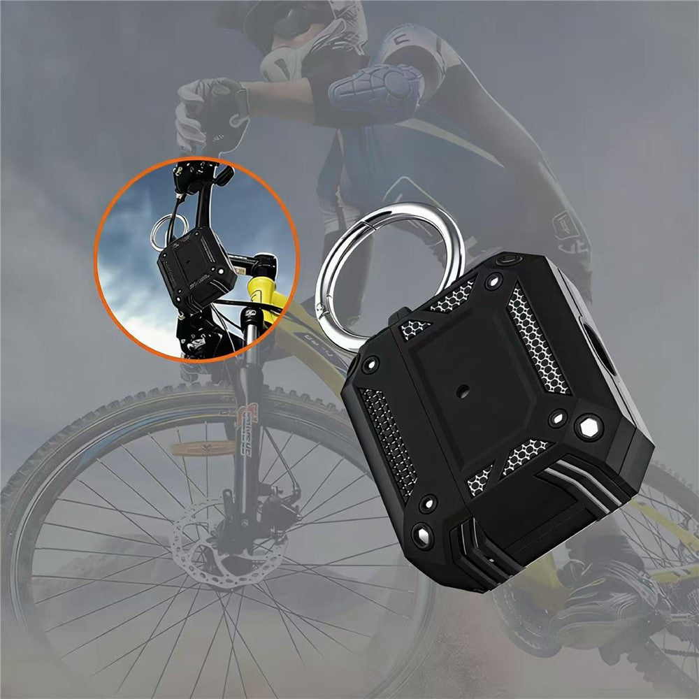Compatible With  AirPods 5 / 4 Case Magnetic PC + TPU Shockproof Protection Earphone Cover with Keychain - Black