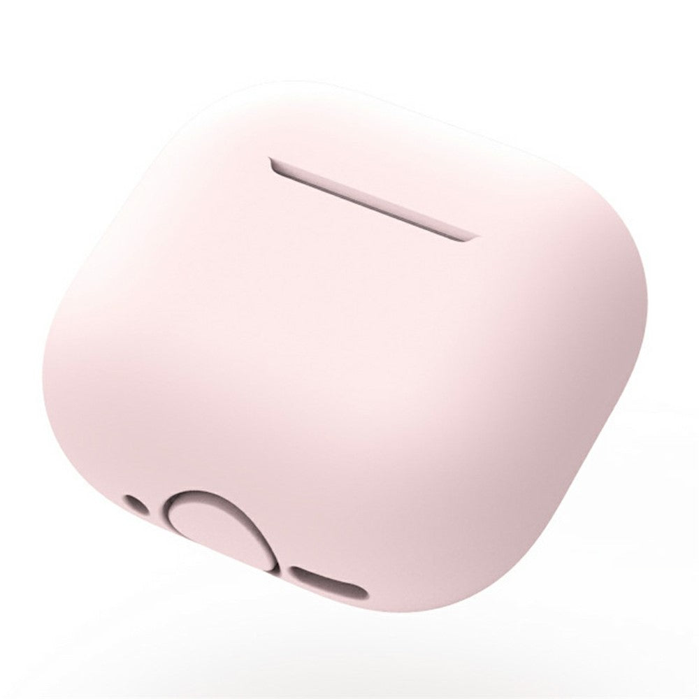 Compatible With  AirPods 5 / 4 Silicone Case Shockproof Precise Cutouts Earphone Protective Cover - Pink