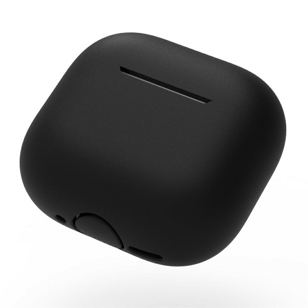 Compatible With  AirPods 5 / 4 Silicone Case Shockproof Precise Cutouts Earphone Protective Cover - Black