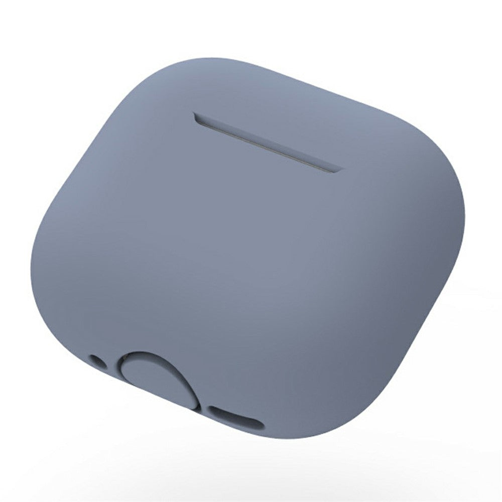 Compatible With  AirPods 5 / 4 Silicone Case Shockproof Precise Cutouts Earphone Protective Cover - Lavender Grey