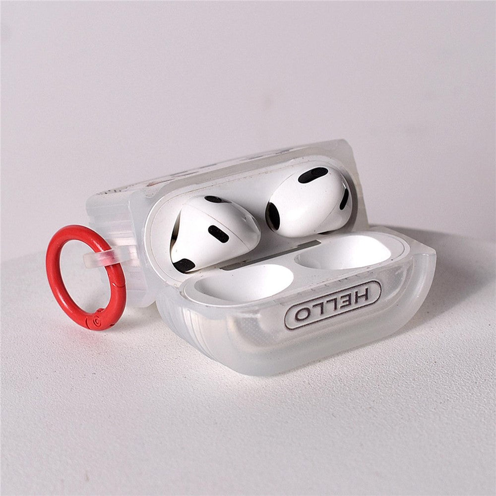Compatible With  AirPods 5 / AirPods 4 TPU Case Gamepad Design Shockproof Earphone Cover - Transparent