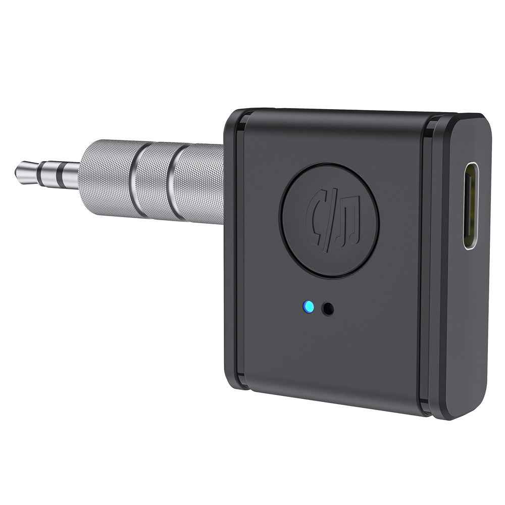 B1 3.5mm Car Audio Adapter HiFi Sound Hand-Free Call Bluetooth-compatible 5.3 AUX Receiver