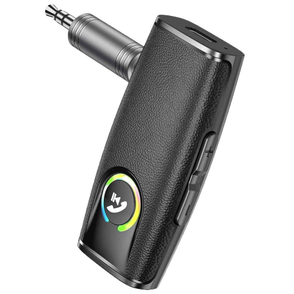 EARLDOM ET-M92 Bluetooth-compatible 5.3 Car Audio Adapter Hand-Free Call 3.5mm AUX Receiver