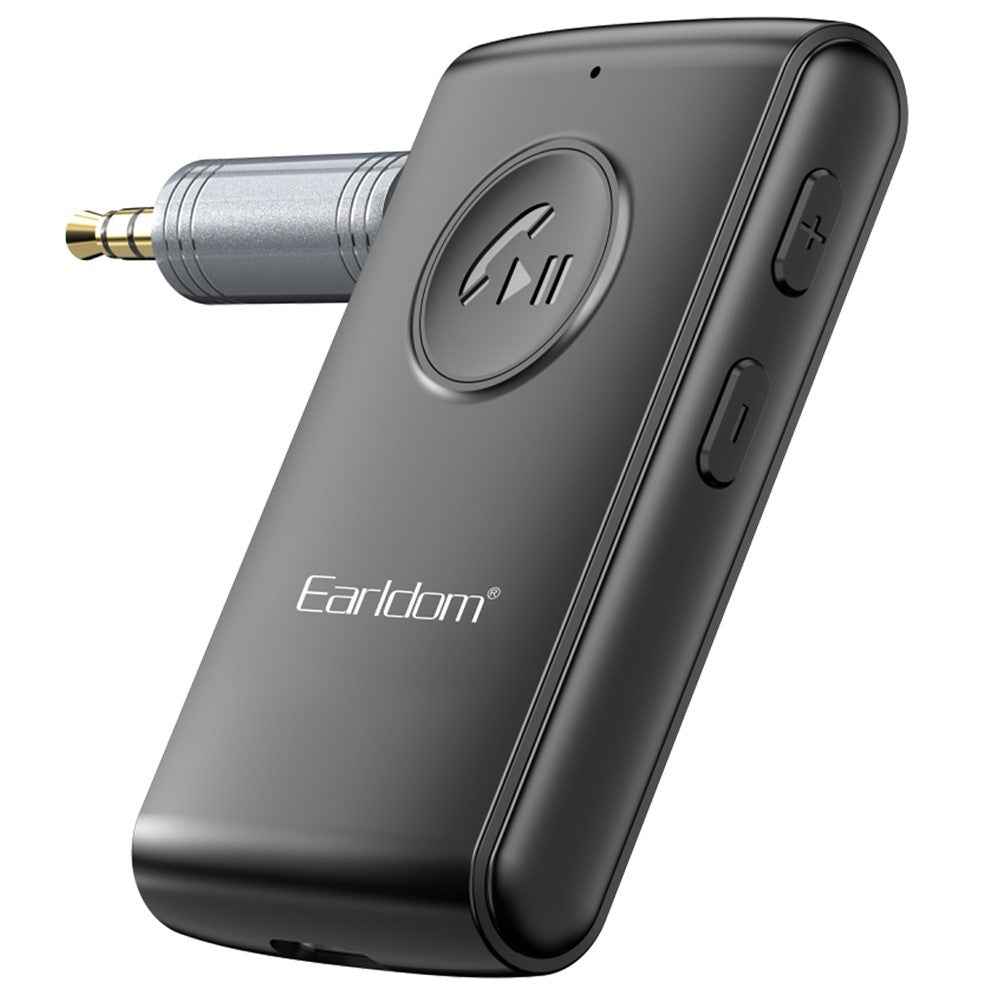EARLDOM ET-BR02 Bluetooth-compatible 5.3 Adapter Hand-Free Call 3.5mm AUX Car Audio Speaker Stereo Receiver