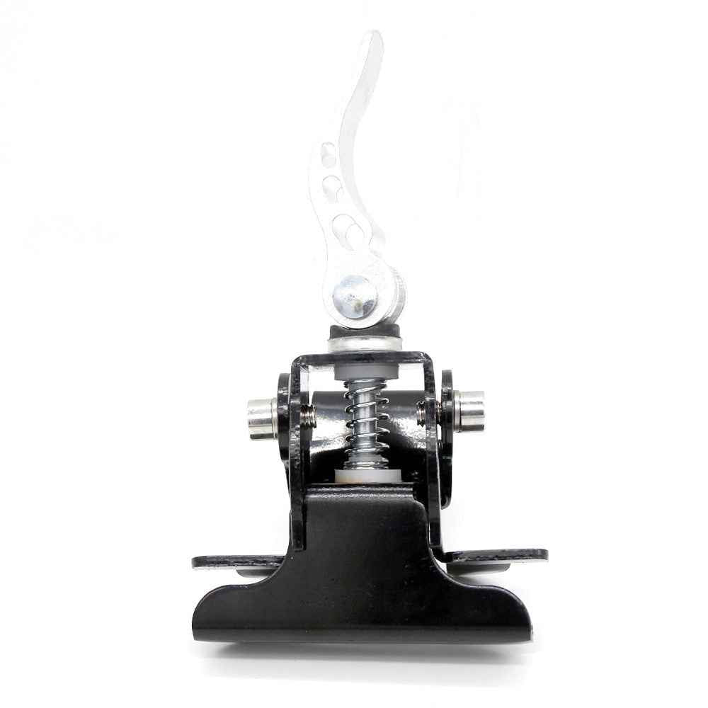 Hand Pressed Quick Release Stainless Steel Mobile Car CB Radio Antenna Mount Bracket - Black