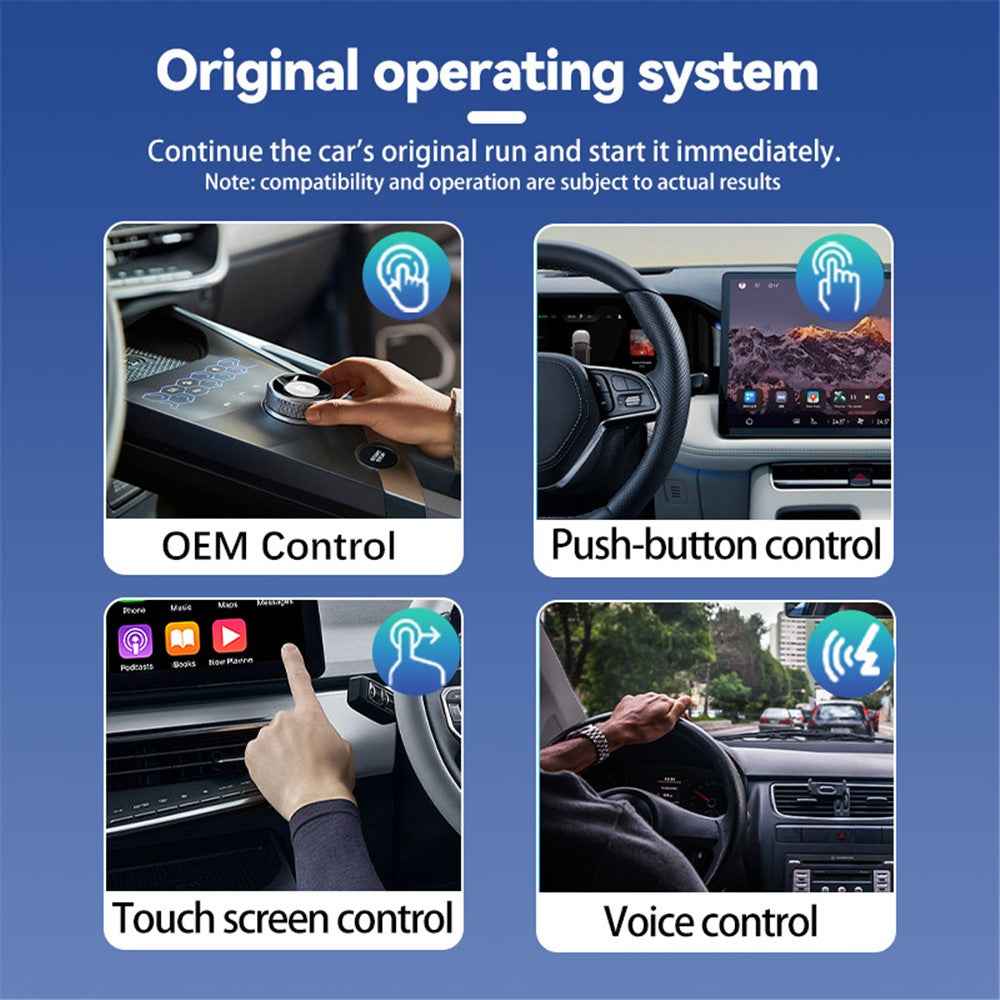 PL1 PRO Plug and Play Android Auto CarPlay Box Wired to Wireless Mini Conversion Adapter