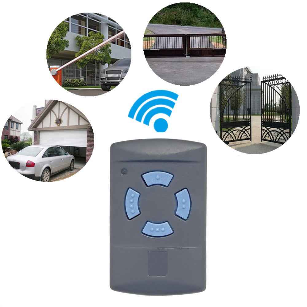 4-Button Garage Door Remote Control Compatible with HORMANN HSM4 HSM2 868MHz Cloneable Fixed Code Transmitter