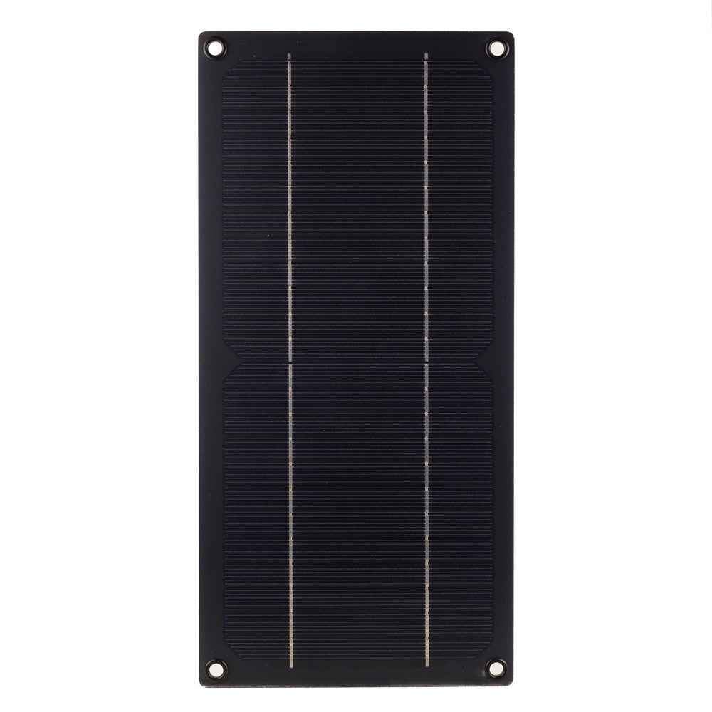 XXM300-145B 12V Car Battery Solar Panel Charger 10W Single Crystal Silicon Solar Maintainer, 6+60A