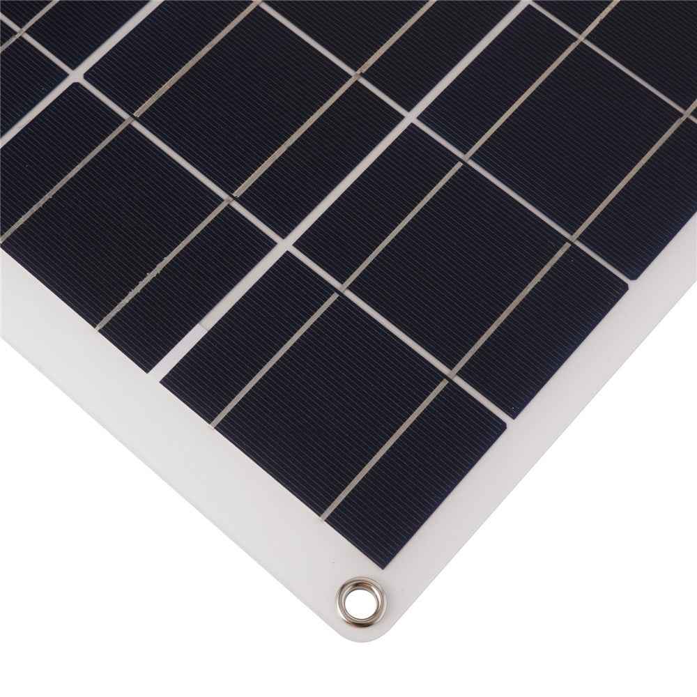 XXM540-350MC4+MC4 RV Car Yacht 30W Monocrystalline Solar Panel Bendable Outdoor Solar Charging Board