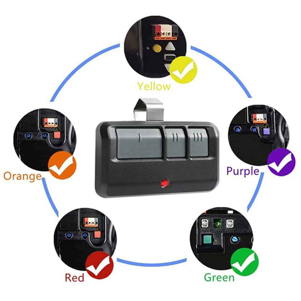 For LiftMaster 893MAX 3-Button Electric Gate Remote Control Rolling Code 100M Range Garage Door Opener