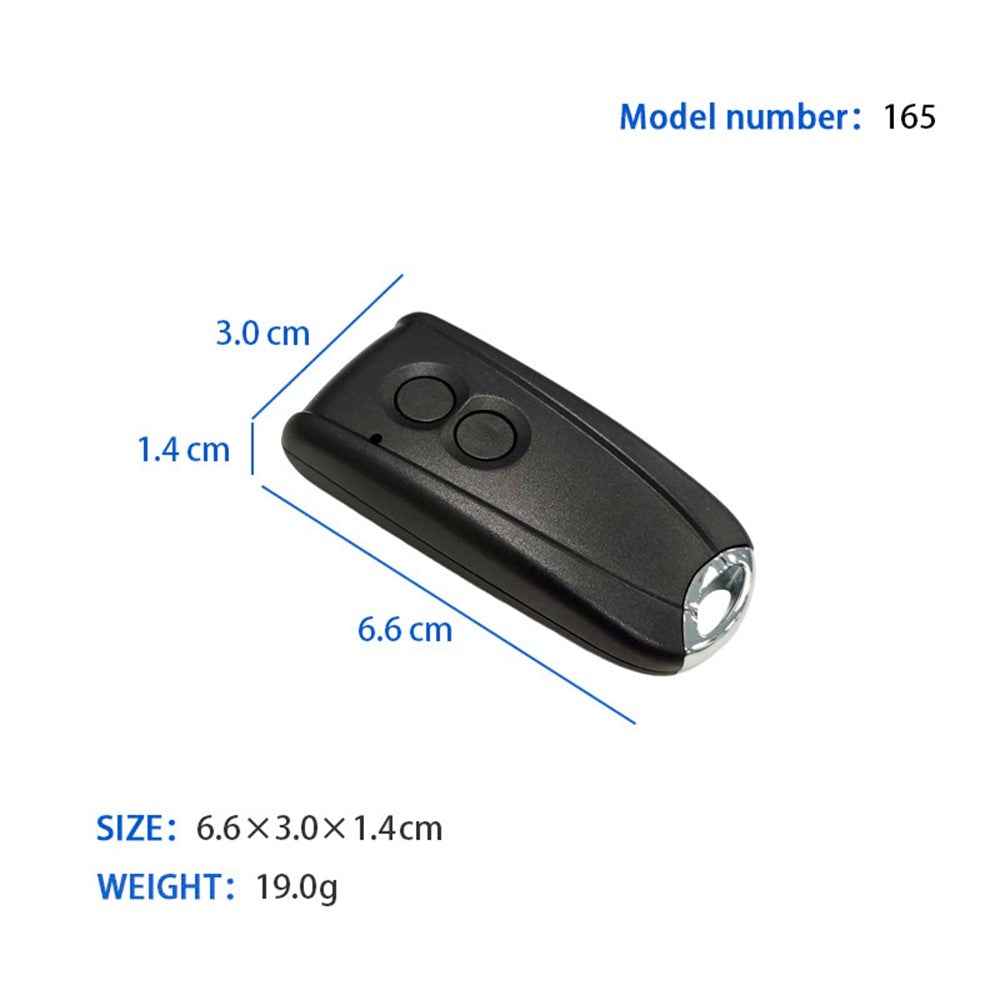 For ECOSTAR RSE2 / RSC2 433MHz Rolling Code 100m Long Range Garage Door Remote Control