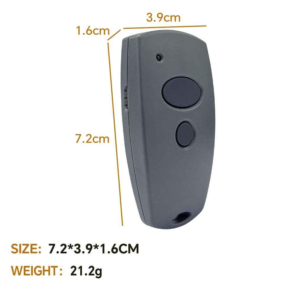 Garage Door Remote Control for Marantec Digital D302 / D304 / D313 / D321 / D323 433MHz Fixed Code Button Transmitter - 2-Button