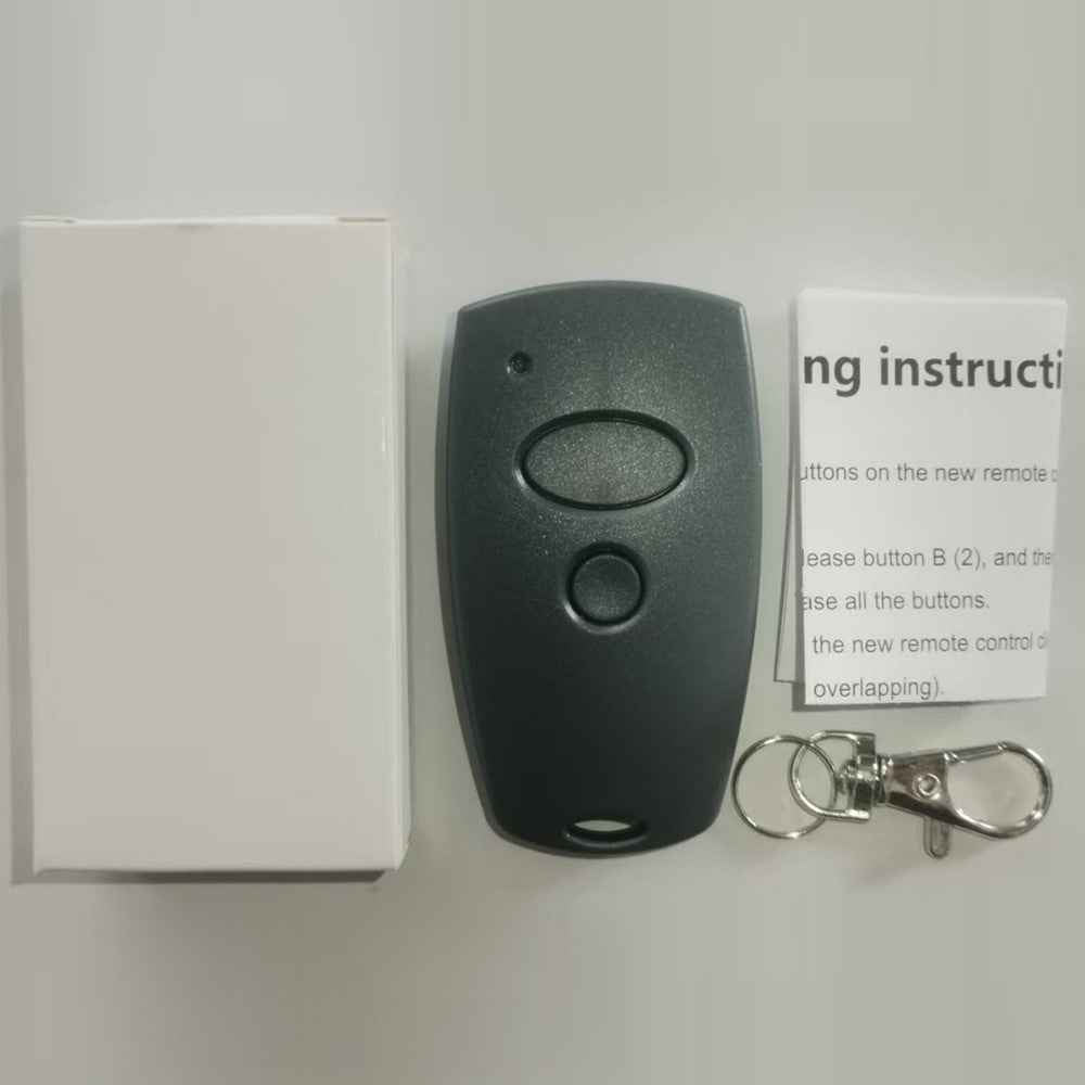 Garage Door Remote Control for Marantec Digital D302 / D304 / D313 / D321 / D323 433MHz Fixed Code Button Transmitter - 2-Button