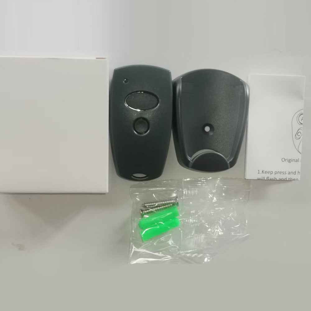 Garage Door Remote Control for Marantec Digital D302 / D304 / D313 / D321 / D323 433MHz Fixed Code Button Transmitter - 2-Button / with Base