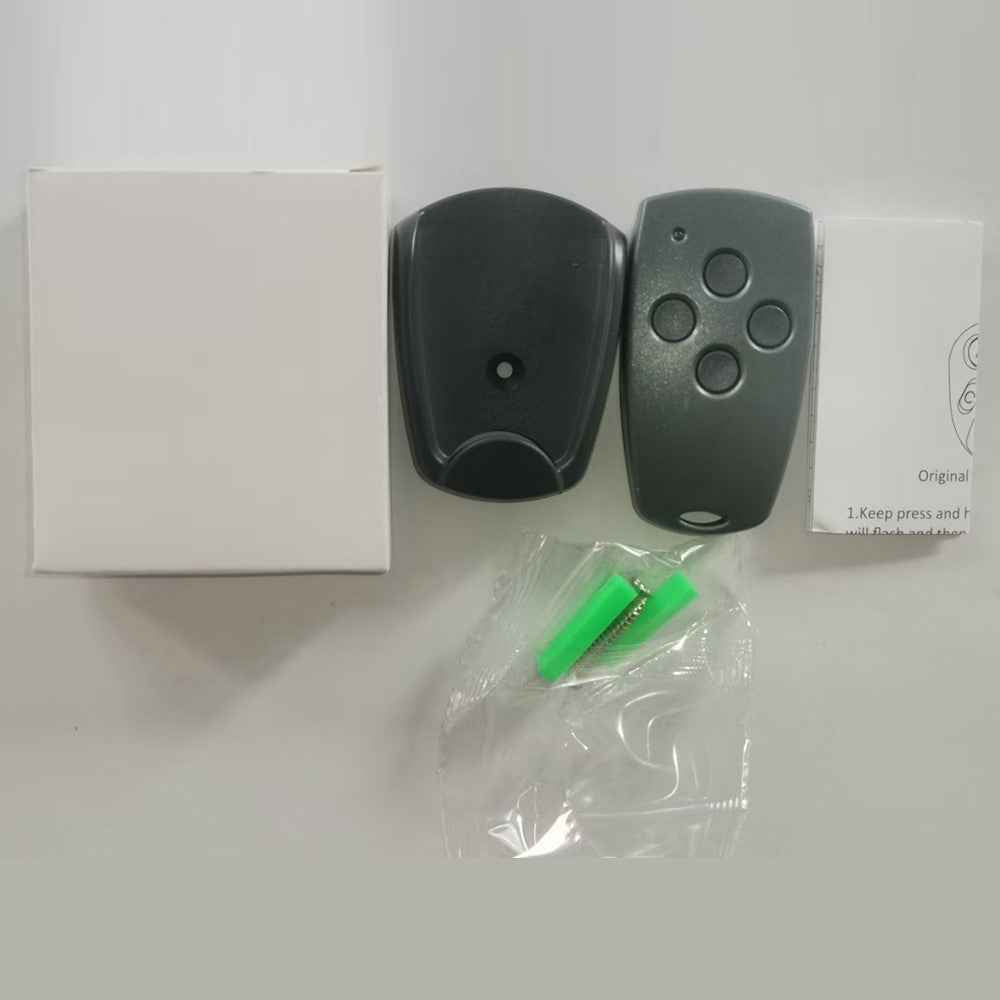 Garage Door Remote Control for Marantec Digital D302 / D304 / D313 / D321 / D323 433MHz Fixed Code Button Transmitter - 4-Button / with Base
