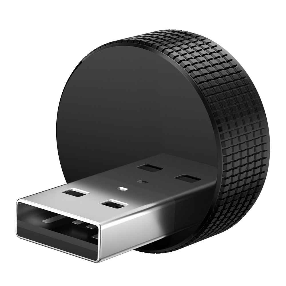 M49 2 in 1 Ai Box Smile Pattern Wireless Car Adapter for Car Play  /  Android Auto Wired to Wireless Converter