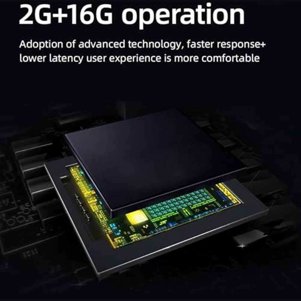 M65 Car Play AI Box Android 11 Wireless Car Play  /  Android Auto Smart Adapter 2GB+16GB - Black