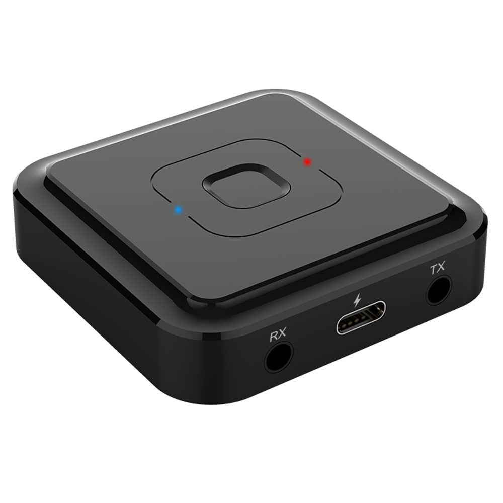 BT-22 Bluetooth-compatible 5.1 Audio Receiver Transmitter with Microphone 3.5mm AUX RCA Jack Wireless Stereo Adapter Car Headphone USB Dongle
