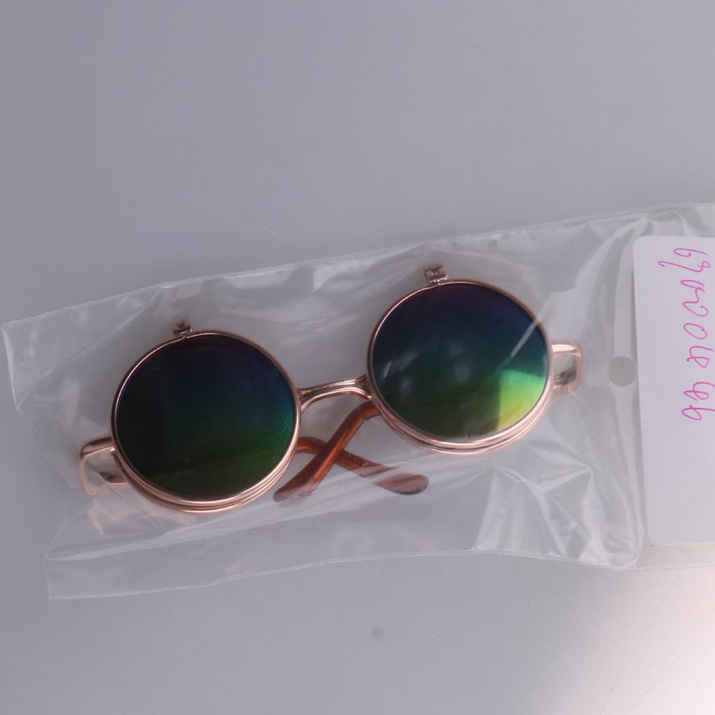 1/6 Blythe Dolls Double Folded Glasses Sunglasses Colorful Mirrored Lens