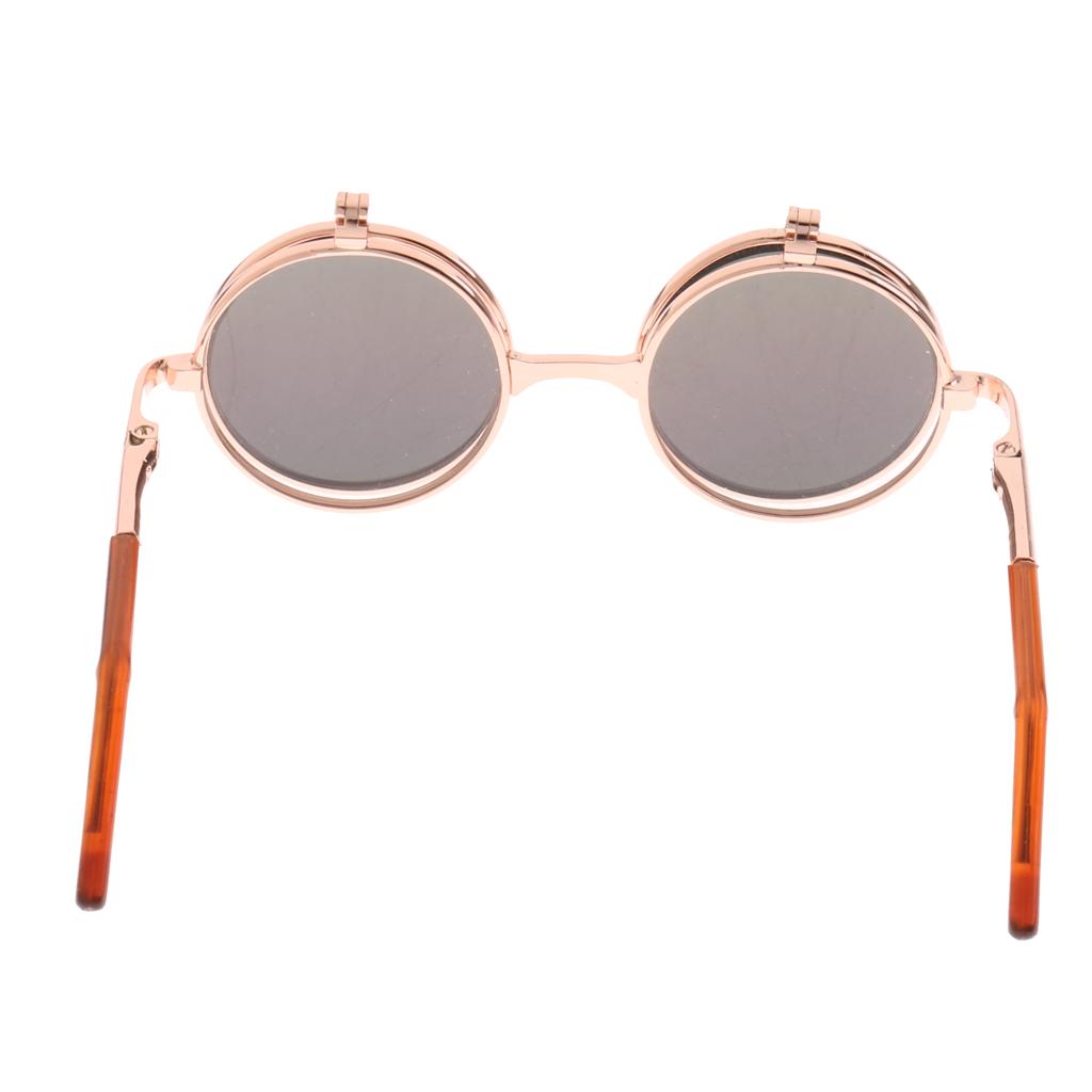1/6 Blythe Dolls Double Folded Glasses Sunglasses Colorful Mirrored Lens