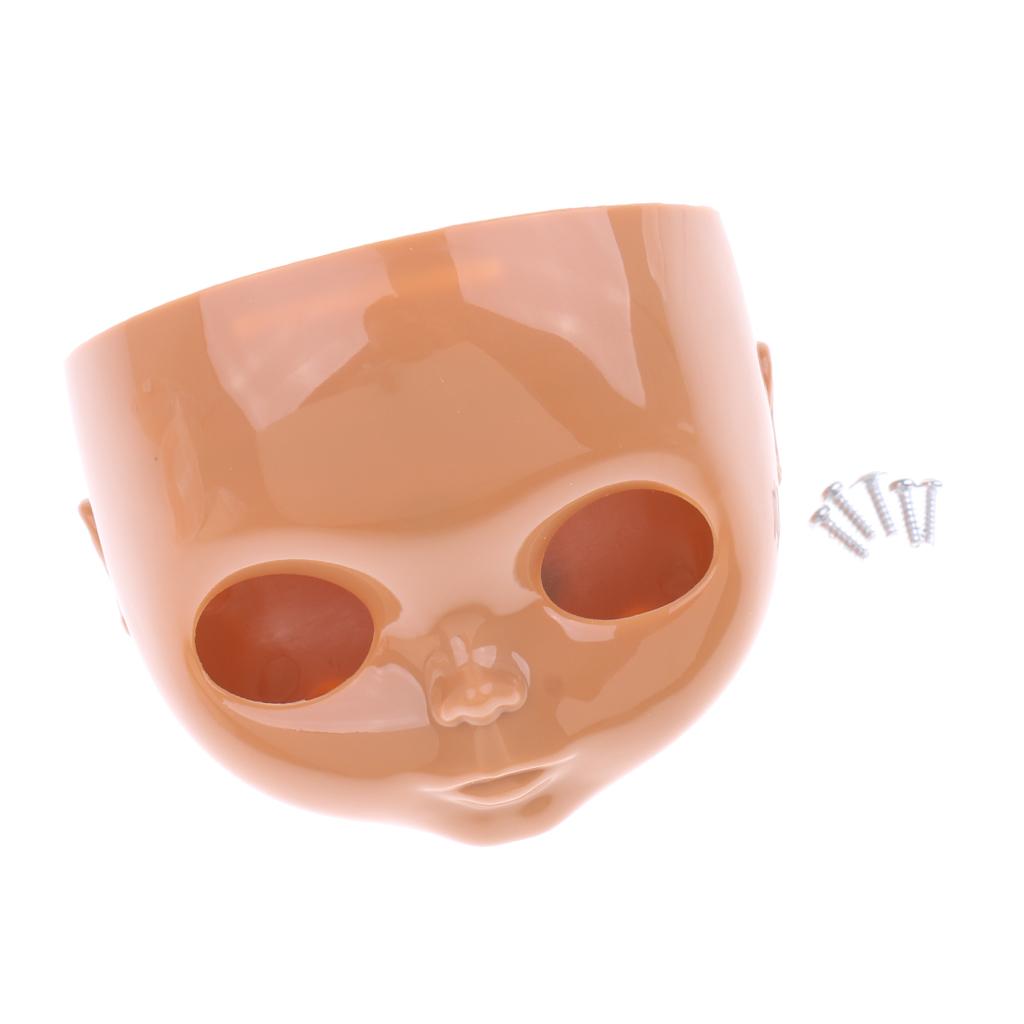 12inch Doll Faceplate + Backplate Head with Screws Set for Neo Blythe #1
