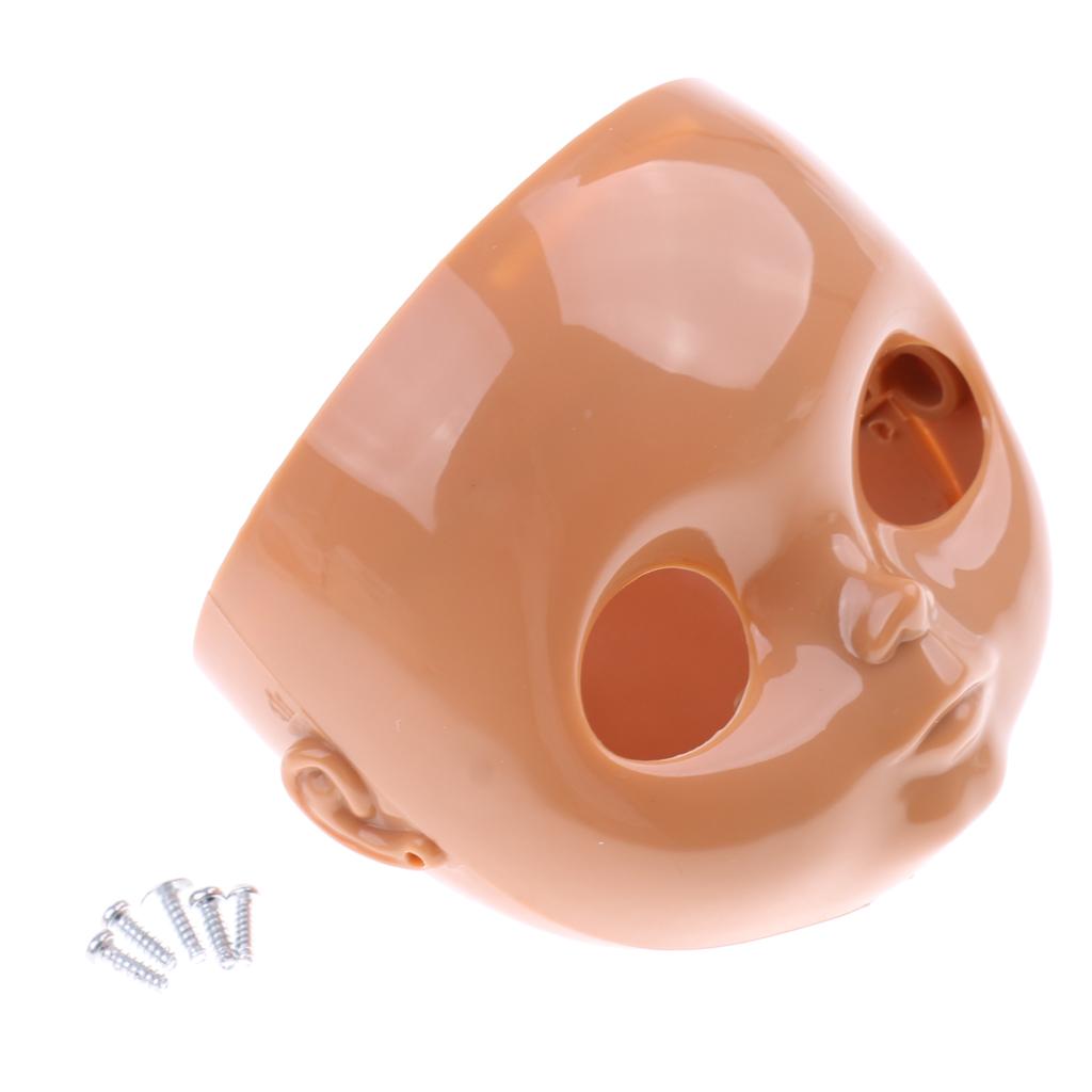 12inch Doll Faceplate + Backplate Head with Screws Set for Neo Blythe #1