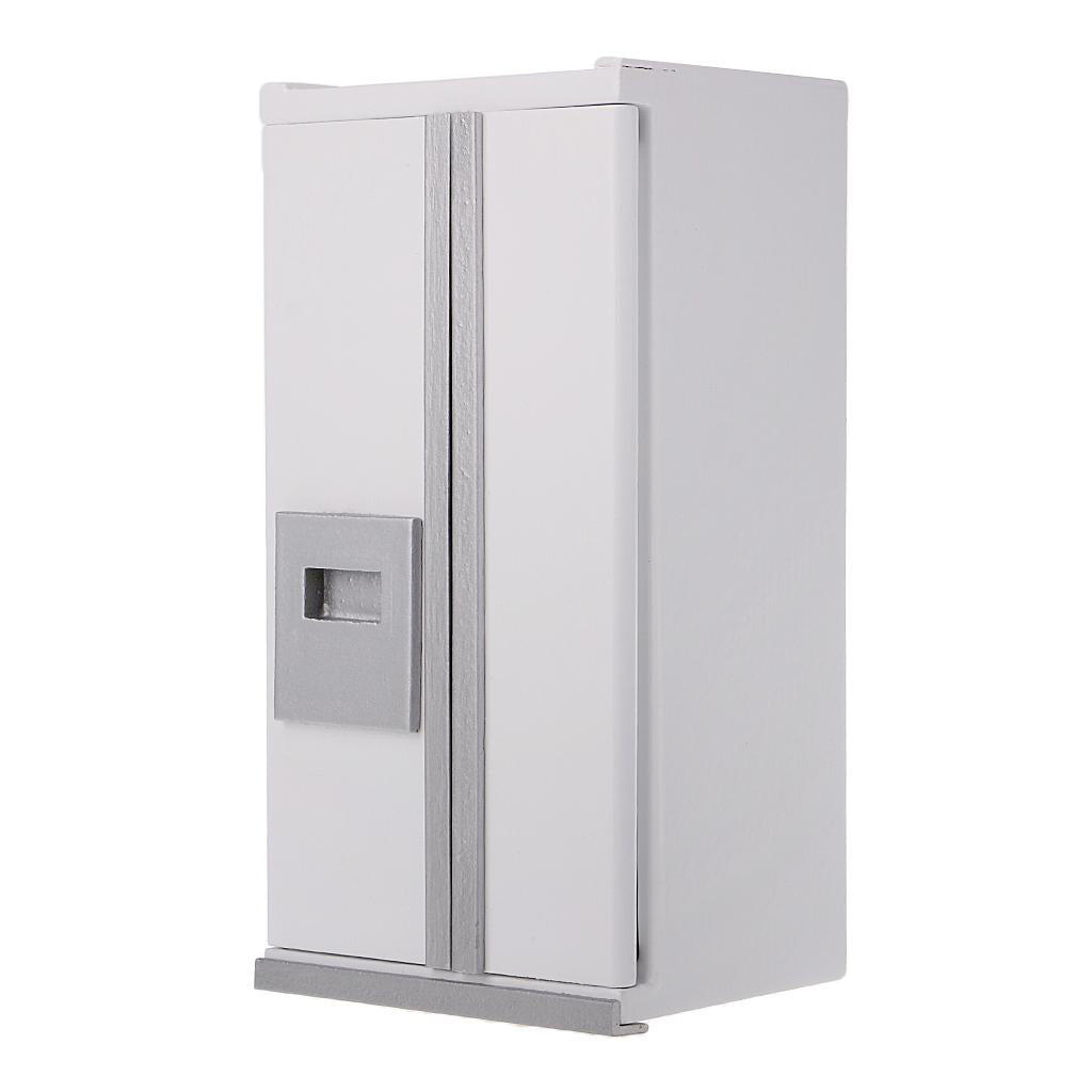 1/12 Scale Dollhouse Miniature Kitchen Fridge Refrigerator Furniture Model