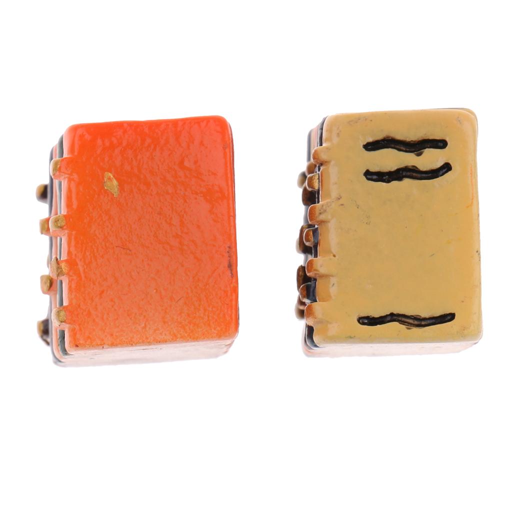 1/12 Scale Resin Books Dollhouse Miniature Bookshelf Decoration
